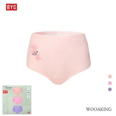 더나눔 BYC BYC메가스타부인용3매입 여성팬티 49호 BYM7150 삼각팬티