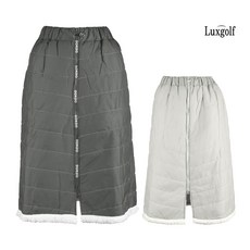 럭스골프 인조 양털 방한 패딩 스커트 담요 LX20W101