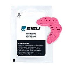 SISU MOUTH GUARDS Max 2.4mm Custom Fit Sports Mouthguard and Molding Heat Pack for Youth/Adults Hot, 1