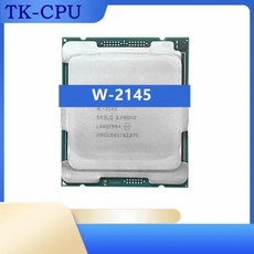 C422 마더보드용 Xeon W-2145 CPU Nm 8 코어 스레드 3.7GHz 11MB 프로세서 LGA2066, 한개옵션0