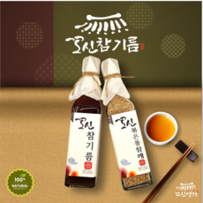 국산 - 꼬신 통참깨100% 참기름250ml+복음참깨125g 고급선물세트, 국산고급- 참기름250ml+복음참깨125g, 250ml