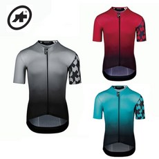 아소스 ASSOS 반팔상의 EQUIPE RS Summer SS Jersey 이큅 RS 여름 반팔 자전거용 져지 색상 택 1, 그레이:S