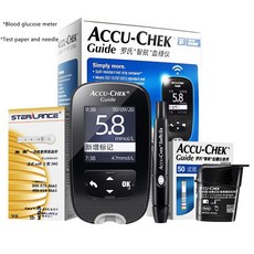 당뇨용품 Accu-Chek Guide 혈당 테스트 스트립 100pcs (250 팩) +, 04 Package 2