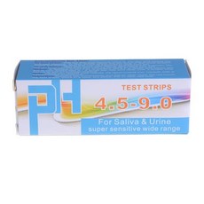 소변 및 타액 표시기용 병 150 스트립 PH 시험지 범위 PH 4590, 1개
