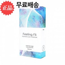 필링핏 타이터슬림 슬림형 콘돔, 1개, 8개입