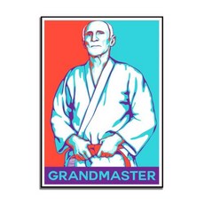 인사이드아웃2 Helio Gracie BJJ 팝 아트 포스터 브라질 주짓수 마스터 빈티지 벽 예술 홈 장식 프린트 캔버스 페인팅 - 주짓수포스터