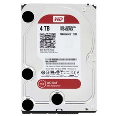 나스용 하드디스크 4TB WD40EFRX 드라이브 NAS 3.0 컴퓨터 용량 저장장치 디지털 가전, 4TB WD WD40EFRX 사진참조 - wd40efrx