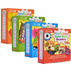 영어원서 스콜라스틱사이트워드 Sight Word Readers 4세트 100권 레벨1 (cd/음원)