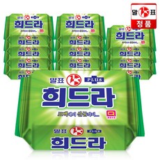 말표 세탁비누 빨래비누 희드라 플러스 400g, 12개