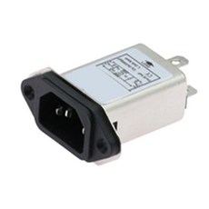 IEC320 C13 C14 간섭 방지 융합 필터 소켓 CW 3A 6A 10A EMI 전원 청정기 스위치 게임 플레이어 스피커용 신제품, 01 IEC320 C14