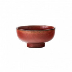 북유럽 오도 코펜하겐 뉴 놈 볼 보울 그릇 온 풋 지름 12 cm Red glazed