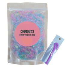 아기반투명머리끈