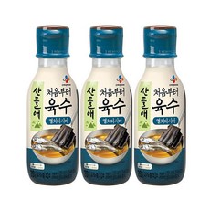 (상온)산들애 처음부터멸치다시마육수275gx3개, 1세트
