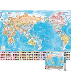 1000피스 직소퍼즐 세계 지도