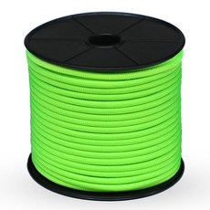 파라코드 하중 베어링 코어 우산 로프 야외 캠핑 생존 비상 군사 규제 낙하산 병, [01] 50m, 04 fluorescent green_01 50m, 1개