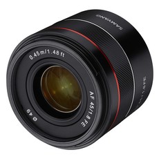 SAMYANG 단초점 표준 렌즈 AF 45mm F1.8 FE 소니 αE용 풀 사이즈 대응 블랙 885922