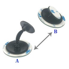 자동차 서브 미러 도어 사이드 360 도 회전 사각 지대 인테리어 리어 뷰 미러 액세서리 구경 5 cm 자동 Spi, 1개