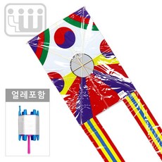 영운교재 방패연 완제품 얼레 포함