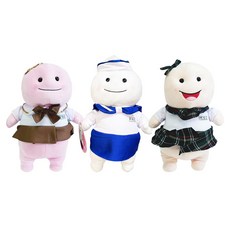 지방이 교복비마니 30cm 제복입은 지방이 핑크팬더 37cm 파자마 인형, 교복체크그린