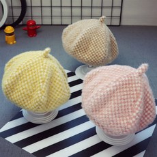 위파인더 가을 겨울 아기 모브레이모자 한국판 4여아 베레모 5세 호박모 6공주모 3-8