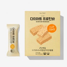 뉴트립 다이어트 프로틴바 1박스 12포 무설탕 115kcal 고소한 인절미맛, 30g, 12개