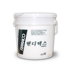 테라코 핸디텍스20kg 프리미엄 핸디코트 내부용 부드러운 텍스쳐 마감, 핸디텍스(실내용)20kg, 1개 - 석고텍스