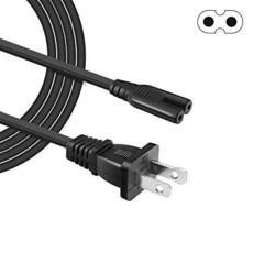 2 Prong TV Power Cord Apply to UN32eh4003f UN40J5200afxza MX/14486944, 상세내용참조, 상세내용참조