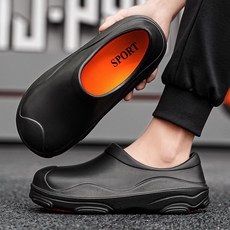 Modern Fashion 남자 다용도 논슬립 주방화 키높이 조리화 C21