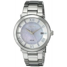 세이코 Seiko Womens SNE885 Stainless Steel Solar Power Watch여성레이디스 손목 시계[병행 수입품]여
