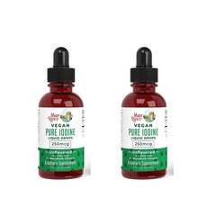 메리 루스 비건 퓨어 액상 아이오딘 30ml 2팩 (1 Year Supply) Vegan Iodine Drops by MaryRuth's, 2개