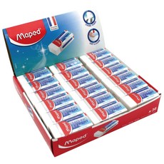Maped 潔淨黏屑塑膠擦 小 Set 36入, 無毒好擦, 1盒