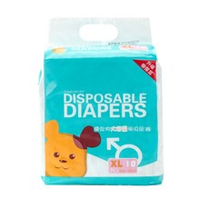 내구성 좋은 강아지 기저귀 위생 생리팬츠 일회용 남성/여성 강아지 속옷 용품 강아지 변색 속옷, 남성, XL