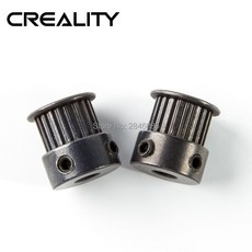 Creality acessórios da impressora 3d sincronização roda polia cronometrando gt2 20 dentes apoio corr