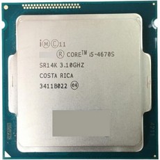 CPU cI54670S I5 4670S 프로세서 쿼드코어 LGA1150 데스크톱 100 제대로 작동하는 주문을 환영합니다 - i54670