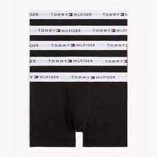 타미힐피거 남성 클래식 트렁크 팬티 5팩 Black