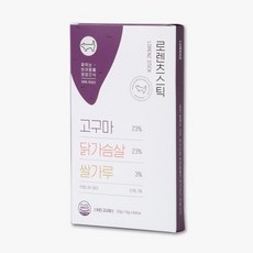 로렌츠 짜먹는 스틱 치킨고구마 강아지 츄르 15g 8ea, 120g, 1개 - 로렌츠스틱