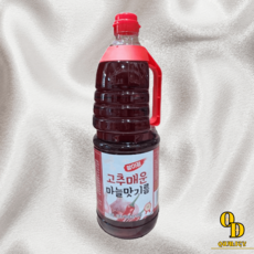 고추기름 참미정 고추 매운마늘기름 향미유 1.8L, 고추 매운마늘기름 1.8L, 1개
