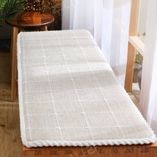 린넨베이지식탁의자방석