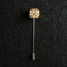 앤브로치 부토니에 M11GO입체장미