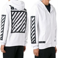 오프화이트후드집업