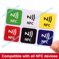 fnc 스위치 카드 Ntag215/NTAG216/NTAG213 NFC 태그 스티커 전화, 02 NTAG213-144bytes