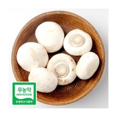 부여 무농약인증 양송이버섯 실속형 1kg, ONE COLOR, ONE SIZE