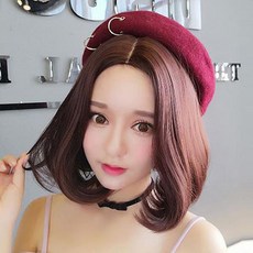 디자이너미미 단발가발 단발스타일 예쁜머리가발 여자통가발 생머리통가발 패션가발 반가발 여성통가발, 상품선택, 본상품선택