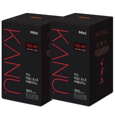 맥심 카누 마일드미니 180T X 2개, 180개입, 162g