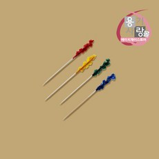 자작나무 이쑤시개 꽃 요지 10cm 2400개, 120개