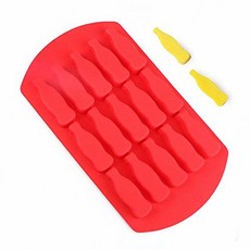 MoldFun 15-Cavity Coke Cola Glass Bottle Silicone Tray Mold/12761696, 상세내용참조