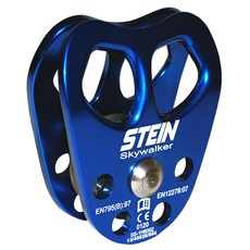 英國STEIN 雙孔滑輪 藍色 Skywalker Twin Pulley, 詳見包裝