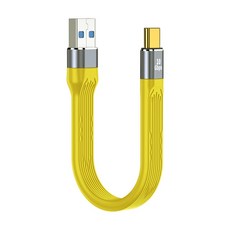 고속 10/40Gbps 전송 속도 소프트 B C to 100W 충전 코털 제거기 콧털 정리기드 라인 13cm 검정색 케이블, 01 B M 10G