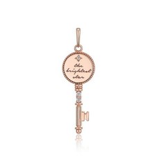 로이드 **LAB GROWN 다이아몬드의 영롱함을 느껴보세요** HOPE KEY 비쥬참 14K 18K Gold 펜던트 LPF21006D