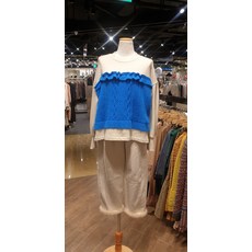 뉴코아강남오즈세컨 프릴배색맨트맨티셔츠 O21jattol02w